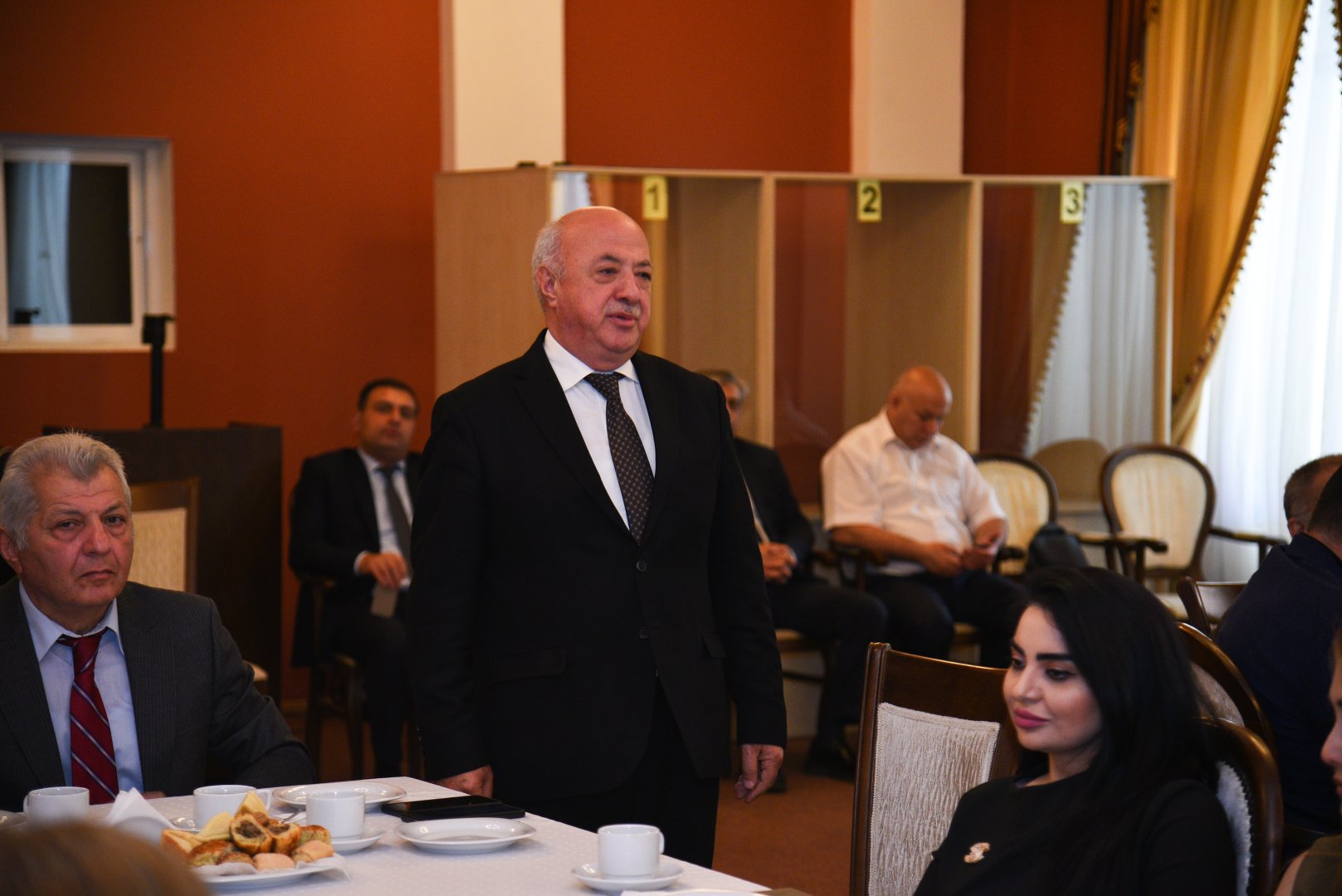 Ветераны спецслужб Азербайджана "Альянс" провели мероприятие к 80-летию со дня рождения Хагани Багирова (ФОТО)