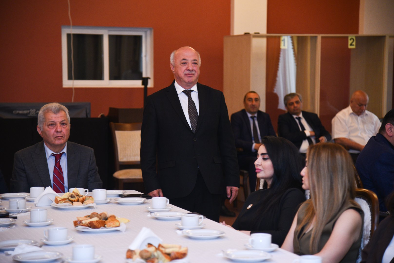 Ветераны спецслужб Азербайджана "Альянс" провели мероприятие к 80-летию со дня рождения Хагани Багирова (ФОТО)