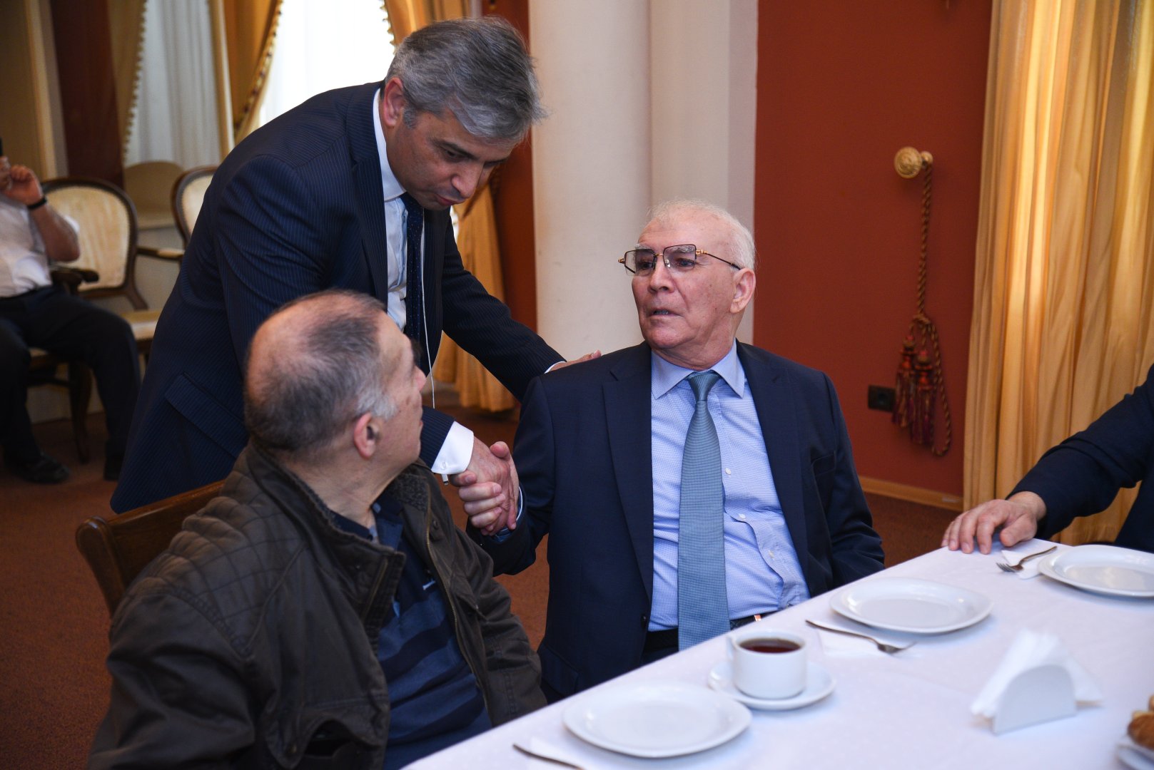 Ветераны спецслужб Азербайджана "Альянс" провели мероприятие к 80-летию со дня рождения Хагани Багирова (ФОТО)