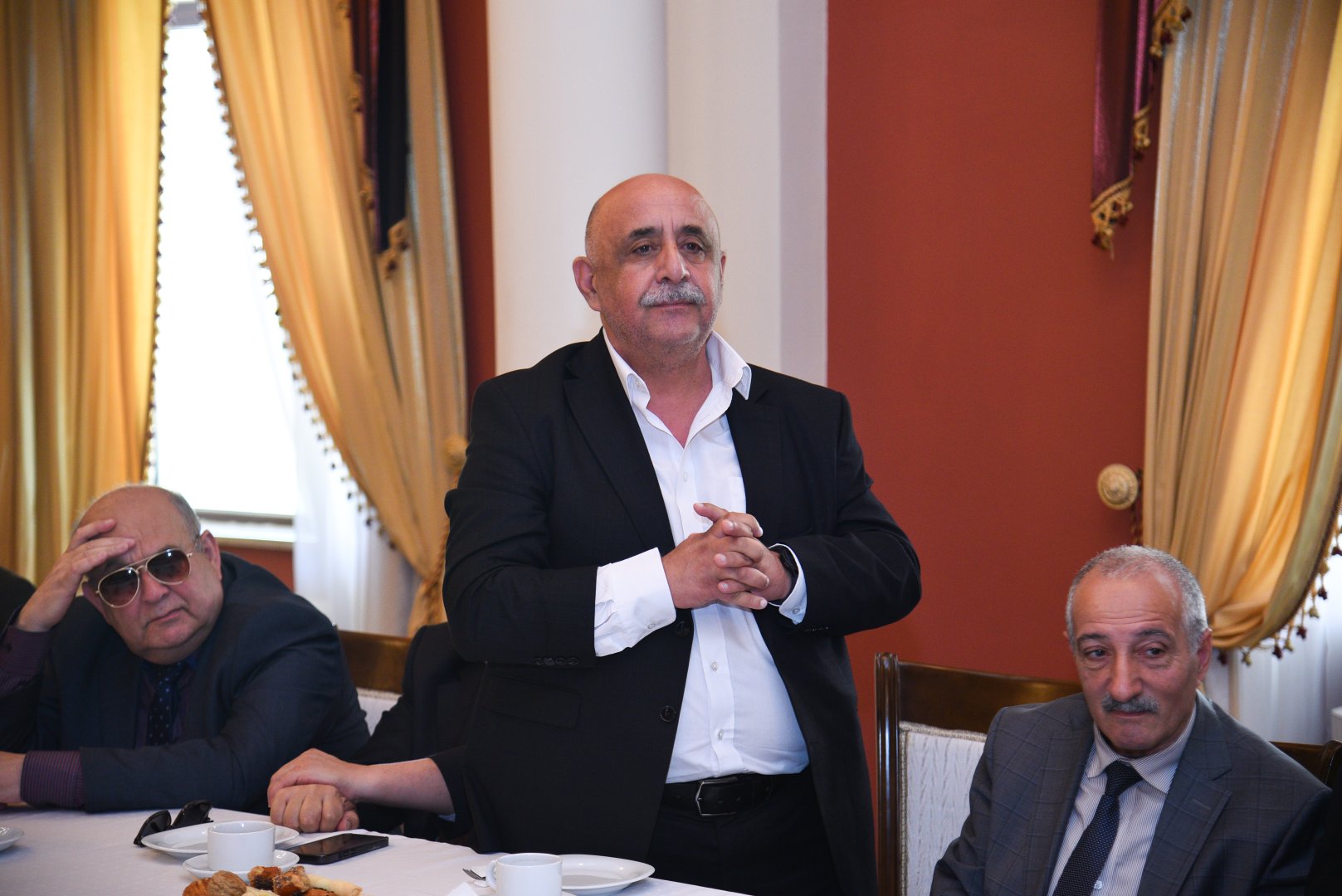 Ветераны спецслужб Азербайджана "Альянс" провели мероприятие к 80-летию со дня рождения Хагани Багирова (ФОТО)