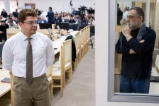 В Баку продолжился судебный процесс над Рубеном Варданяном (ФОТО)