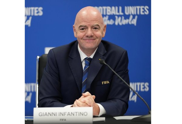 Президент ФИФА поздравил Азербайджан и Узбекистан с выбором в качестве хозяев ЧМ-2027 U-20 (ВИДЕО)