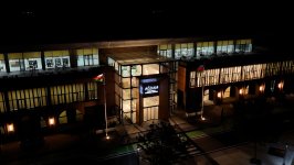 Опубликованы фотокадры Агдамского железнодорожного и автовокзального комплекса