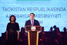 В Таджикистане проходят Дни культуры Азербайджана:  красочная выставка и гала-концерт (ФОТО)