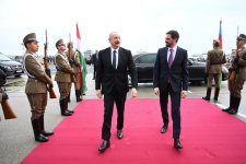 Завершился рабочий визит Президента Ильхама Алиева в Венгрию (ФОТО/ВИДЕО)