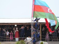 Президент Реджеп Тайип Эрдоган и его супруга наблюдали за выступлением азербайджанских участников на Фестивале этноспорта и культуры (ФОТО)