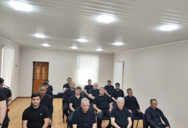Завершено исполнение распоряжения о помиловании в пенитенциарном учреждении №6 минюста Азербайджана