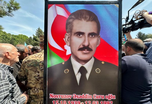 В Мингячевире захоронены останки шехида Первой Карабахской войны (ФОТО)