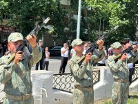 В Мингячевире захоронены останки шехида Первой Карабахской войны (ФОТО)