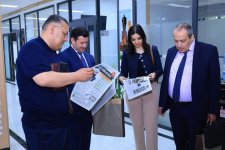 Азербайджанская делегация ознакомилась с деятельностью пресс-службы минобороны Узбекистана (ФОТО)