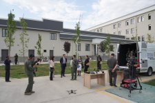 Азербайджанская делегация ознакомилась с деятельностью пресс-службы минобороны Узбекистана (ФОТО)