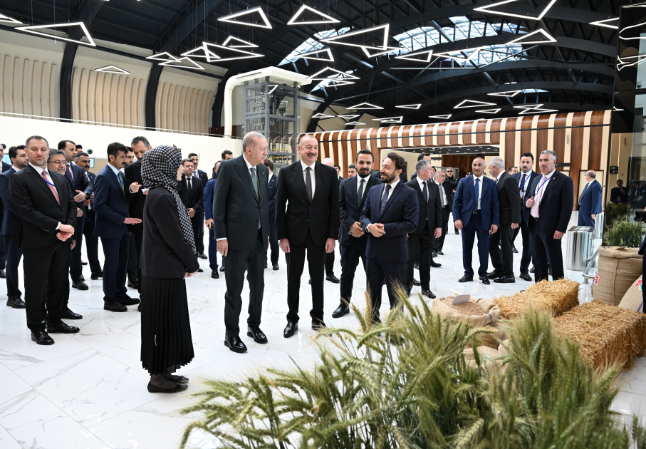 Президент Ильхам Алиев и Реджеп Тайип Эрдоган приняли участие в церемонии открытия Лачинского международного аэропорта (ФОТО/ВИДЕО)