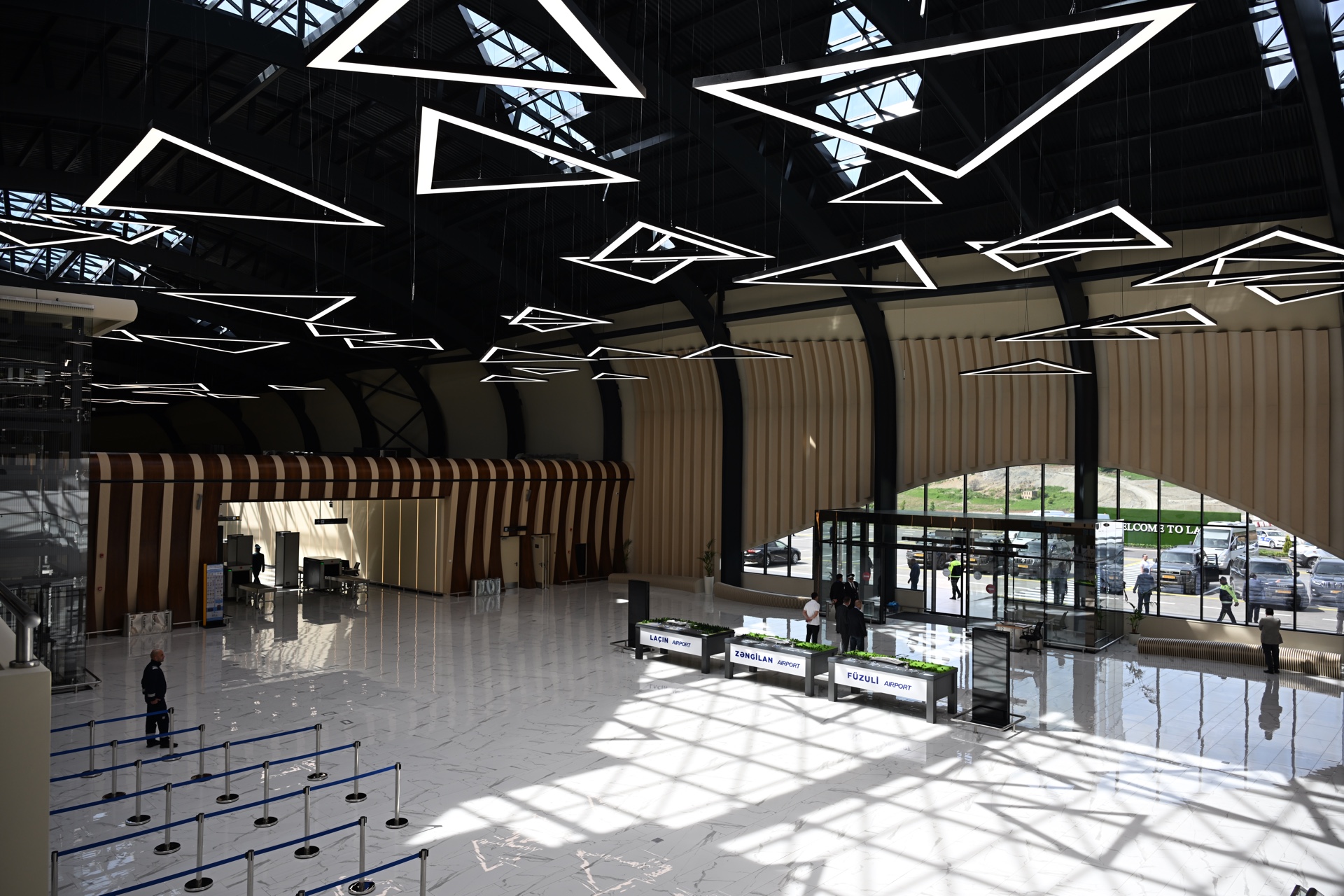 Президент Ильхам Алиев и Реджеп Тайип Эрдоган приняли участие в церемонии открытия Лачинского международного аэропорта (ФОТО/ВИДЕО)