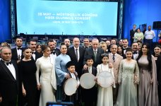 Президенты Азербайджана и Турции, премьер-министр Пакистана присутствовали на концерте, посвященном Дню независимости, в Лачине (ФОТО/ВИДЕО)