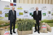 Президент Ильхам Алиев и Реджеп Тайип Эрдоган приняли участие в церемонии открытия Лачинского международного аэропорта (ФОТО/ВИДЕО)