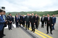 Президент Ильхам Алиев и Реджеп Тайип Эрдоган приняли участие в церемонии открытия Лачинского международного аэропорта (ФОТО/ВИДЕО)