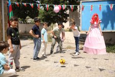 Для детей шехидов и ветеранов Карабахской войны организованы показ спектакля и  интерактивные игры (ФОТО)