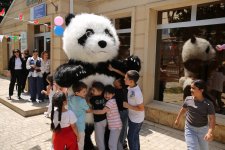 Для детей шехидов и ветеранов Карабахской войны организованы показ спектакля и  интерактивные игры (ФОТО)