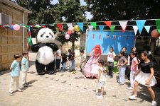 Для детей шехидов и ветеранов Карабахской войны организованы показ спектакля и  интерактивные игры (ФОТО)