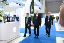 Президент Ильхам Алиев выступил на официальной церемонии открытия 30-й юбилейной выставки Caspian Oil and Gas, 13-й выставки Caspian Power и 30-го Baku Energy Forum (ФОТО/ВИДЕО)