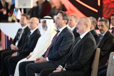 Президент Ильхам Алиев выступил на официальной церемонии открытия 30-й юбилейной выставки Caspian Oil and Gas, 13-й выставки Caspian Power и 30-го Baku Energy Forum (ФОТО/ВИДЕО)