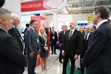 Президент Ильхам Алиев выступил на официальной церемонии открытия 30-й юбилейной выставки Caspian Oil and Gas, 13-й выставки Caspian Power и 30-го Baku Energy Forum (ФОТО/ВИДЕО)