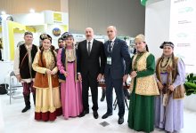 Президент Ильхам Алиев выступил на официальной церемонии открытия 30-й юбилейной выставки Caspian Oil and Gas, 13-й выставки Caspian Power и 30-го Baku Energy Forum (ФОТО/ВИДЕО)