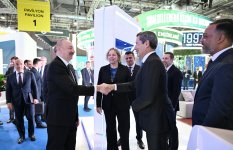 Президент Ильхам Алиев выступил на официальной церемонии открытия 30-й юбилейной выставки Caspian Oil and Gas, 13-й выставки Caspian Power и 30-го Baku Energy Forum (ФОТО/ВИДЕО)