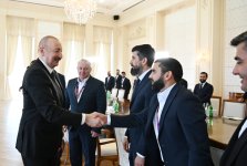 Президент Ильхам Алиев принял членов национальной команды Азербайджана, победившей на чемпионате мира по мини-футболу (ФОТО/ВИДЕО)