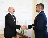 Президент Ильхам Алиев принял членов национальной команды Азербайджана, победившей на чемпионате мира по мини-футболу (ФОТО/ВИДЕО)