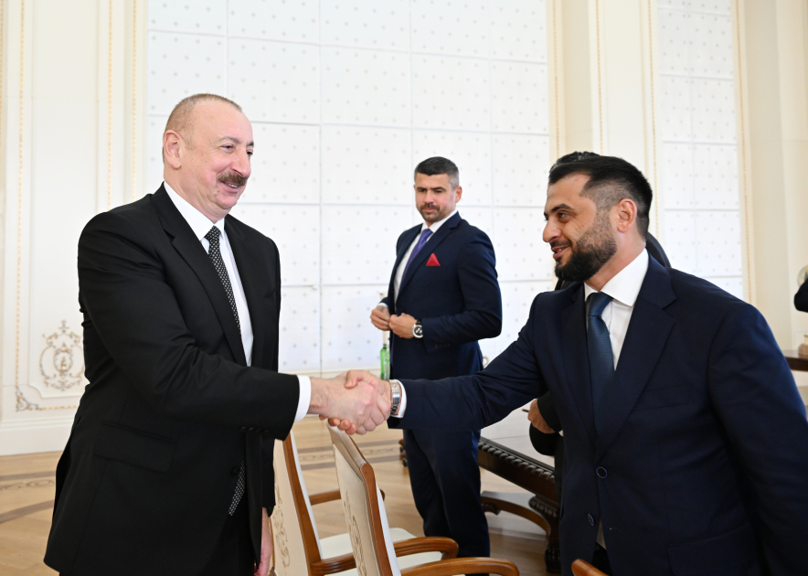 Президент Ильхам Алиев принял членов национальной команды Азербайджана, победившей на чемпионате мира по мини-футболу (ФОТО/ВИДЕО)