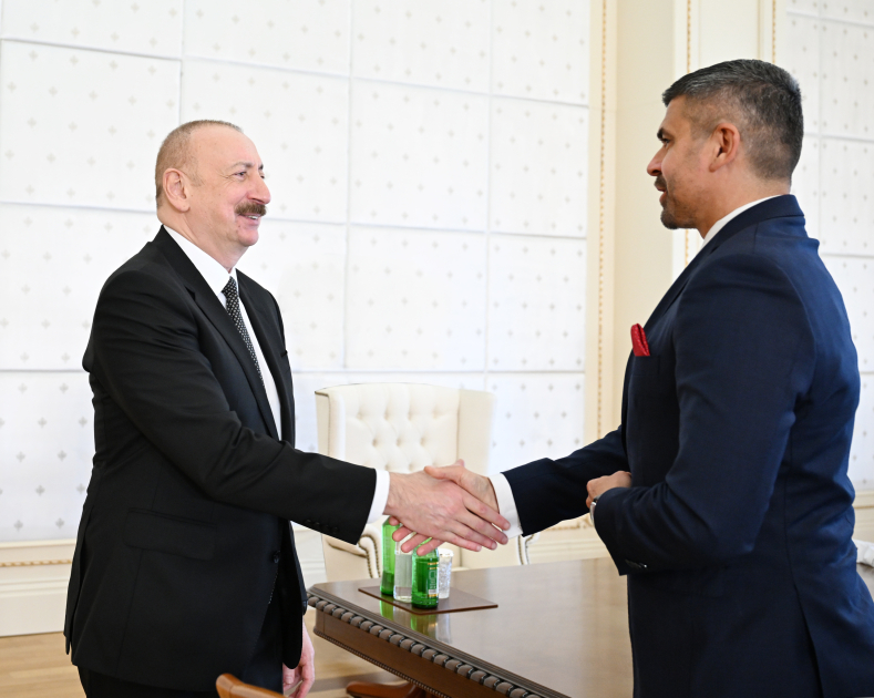 Президент Ильхам Алиев принял членов национальной команды Азербайджана, победившей на чемпионате мира по мини-футболу (ФОТО/ВИДЕО)