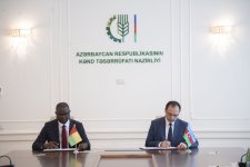 Между Азербайджаном и Гвинеей-Бисау подписан меморандум  в области сельского хозяйства