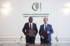 Между Азербайджаном и Гвинеей-Бисау подписан меморандум  в области сельского хозяйства