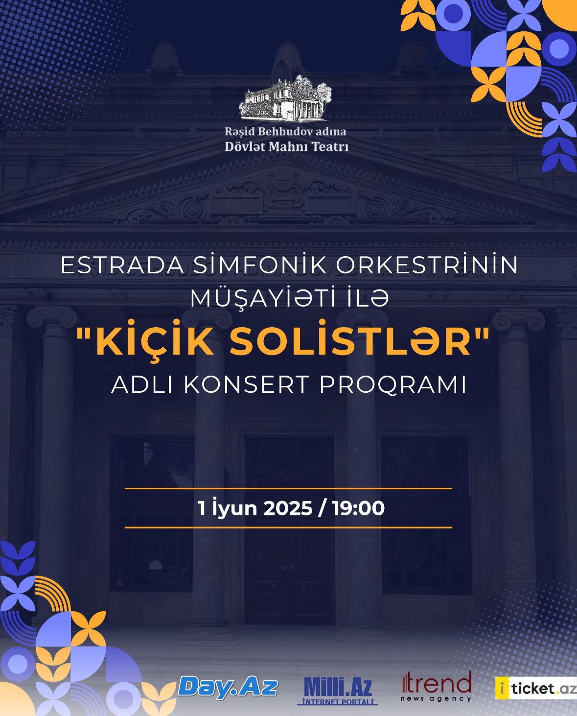В Государственном театре песни имени Рашида Бейбутова прошел концерт "Юные солисты" (ФОТО)