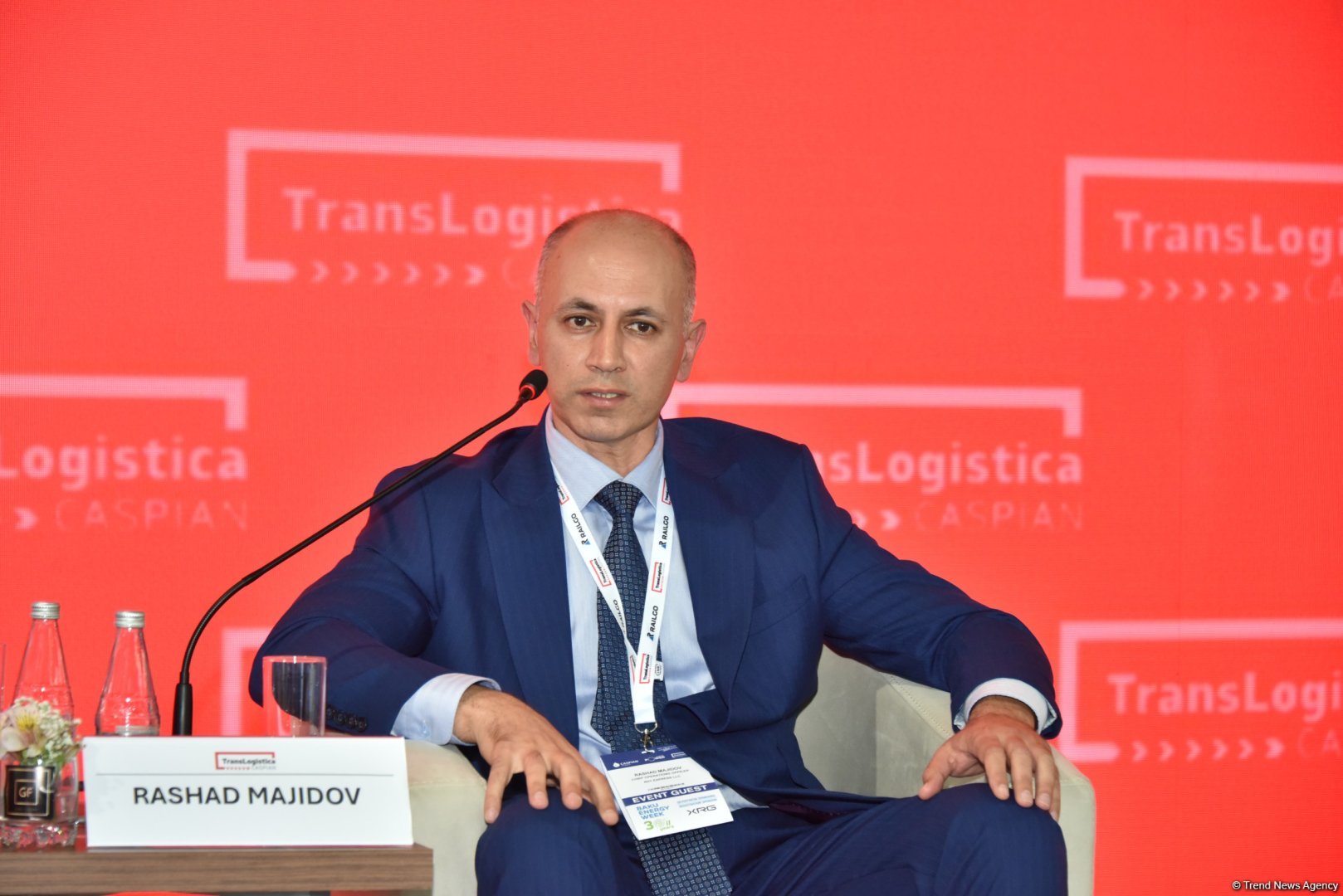 На выставке "TransLogistica Caspian" обсуждены перспективы мультимодальных перевозок в Каспийском регионе (ФОТО)