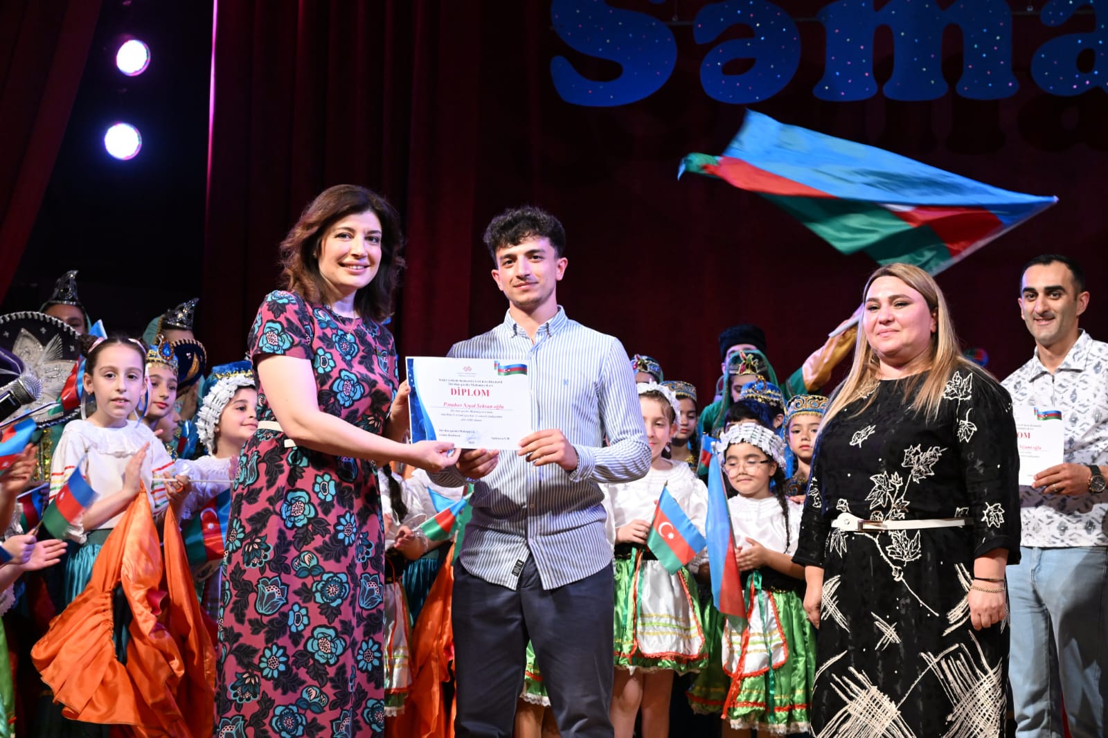 В Баку прошел праздник детского творчества ансамбля танца "Сяма" (ФОТО)