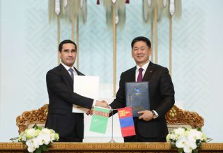 Туркменистан и Монголия запускают транзитный маршрут - соединяя Китай и Каспий
