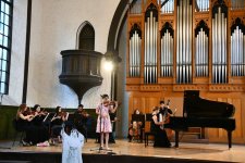 Отмечено 70-летие Детской музыкальной школы имени Гусейнгули Сарабского (ФОТО)