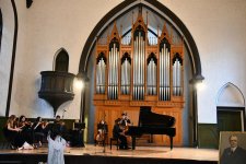 Отмечено 70-летие Детской музыкальной школы имени Гусейнгули Сарабского (ФОТО)