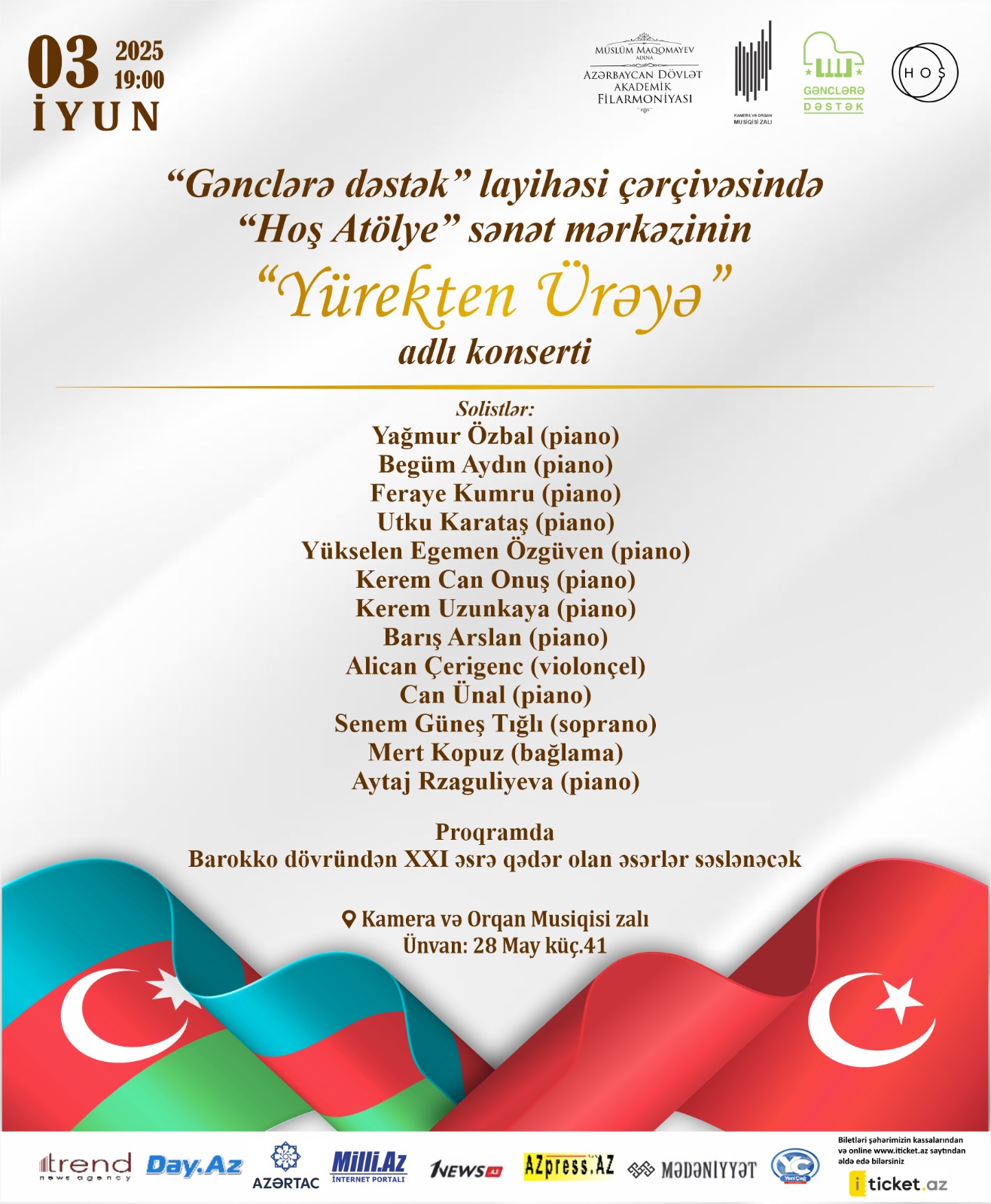 Азербайджан-Турция: Музыкальный мост от сердца к сердцу (ФОТО)