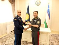 Командующий ВВС Азербайджана совершил визит в Узбекистан (ФОТО)