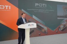 В Поти состоялось официальное открытие контейнерного терминала мультимодального комплекса (ФОТО)