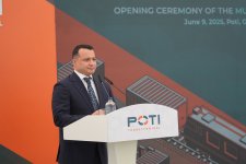 В Поти состоялось официальное открытие контейнерного терминала мультимодального комплекса (ФОТО)