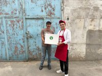 По инициативе вице-президента Фонда Гейдара Алиева Лейлы Алиевой малообеспеченным семьям передана продовольственная помощь по случаю Гурбан байрамы (ФОТО)