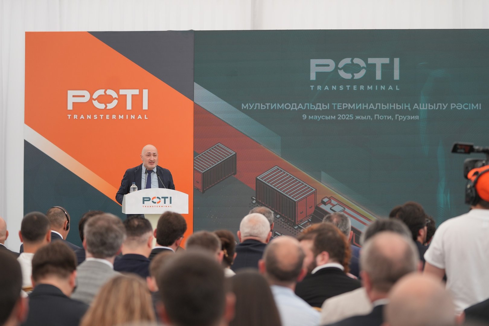 В Поти состоялось официальное открытие контейнерного терминала мультимодального комплекса (ФОТО)