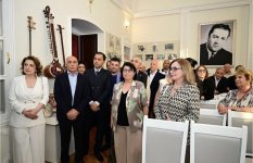 В Баку открыт мемориальный кабинет легендарного Рашида Бейбутова, представлена концертная программа (ФОТО)
