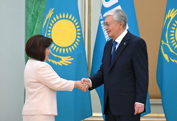 Президент Казахстана встретился с главами парламентов государств-участников ТЮРКПА (ФОТО)