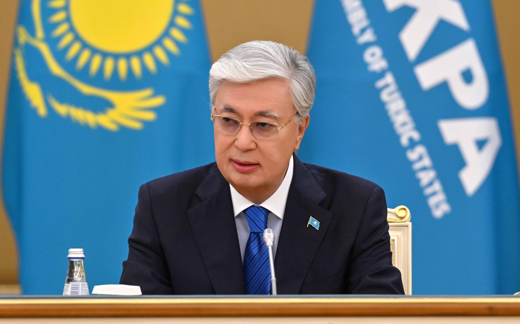 Президент Казахстана встретился с главами парламентов государств-участников ТЮРКПА (ФОТО)