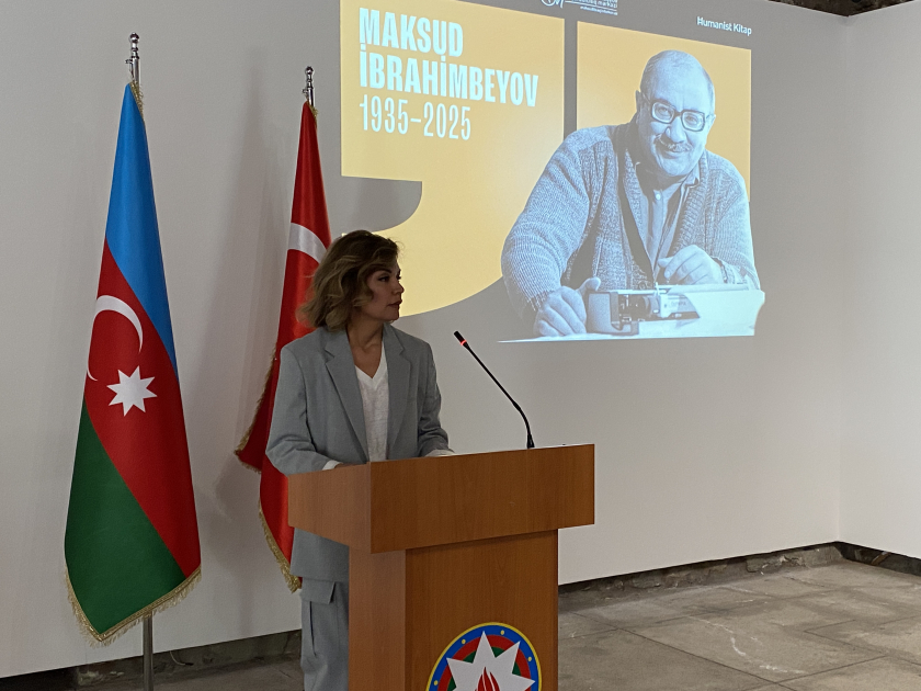 В Стамбуле презентован роман Максуда Ибрагимбекова "Приходила женщина в черном" на турецком языке (ФОТО)